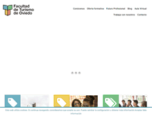 Tablet Screenshot of facultadturismo.com